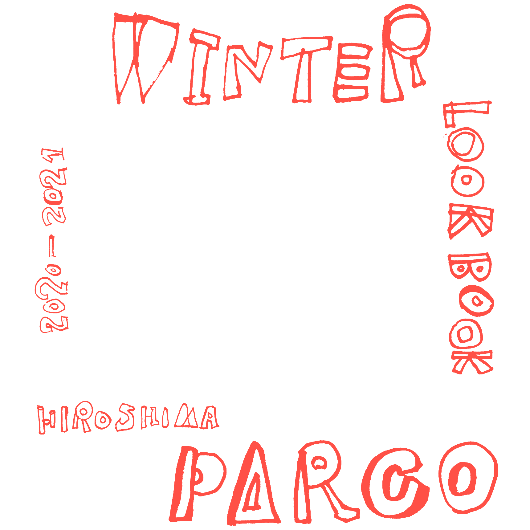 2020-2021 Winter Lookbook Hiroshima Parco
